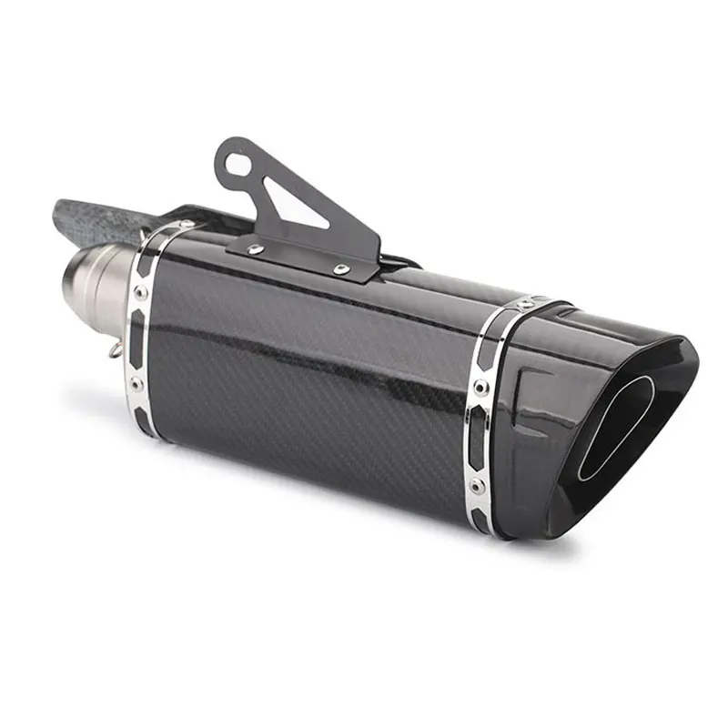 Akrapovic глушитель выхлопной трубы мотоцикла Escapamento Para Escape Moto Tubo De DB Killer Carbon для 500cc