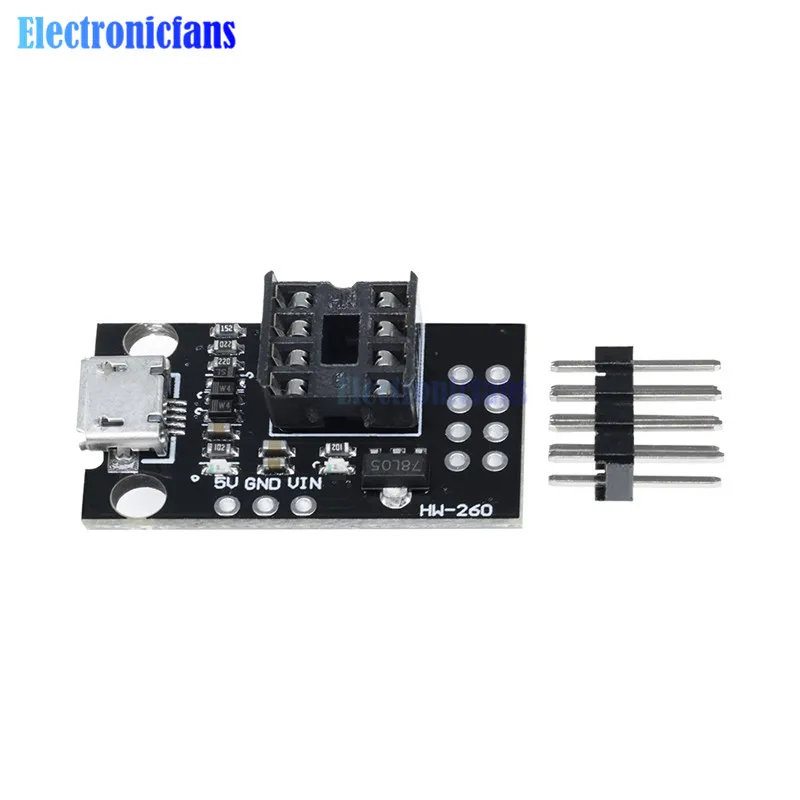Подключаемая неизолированная плата для разработки ATtiny13A ATtiny25 ATtiny45 ATtiny85 редактор