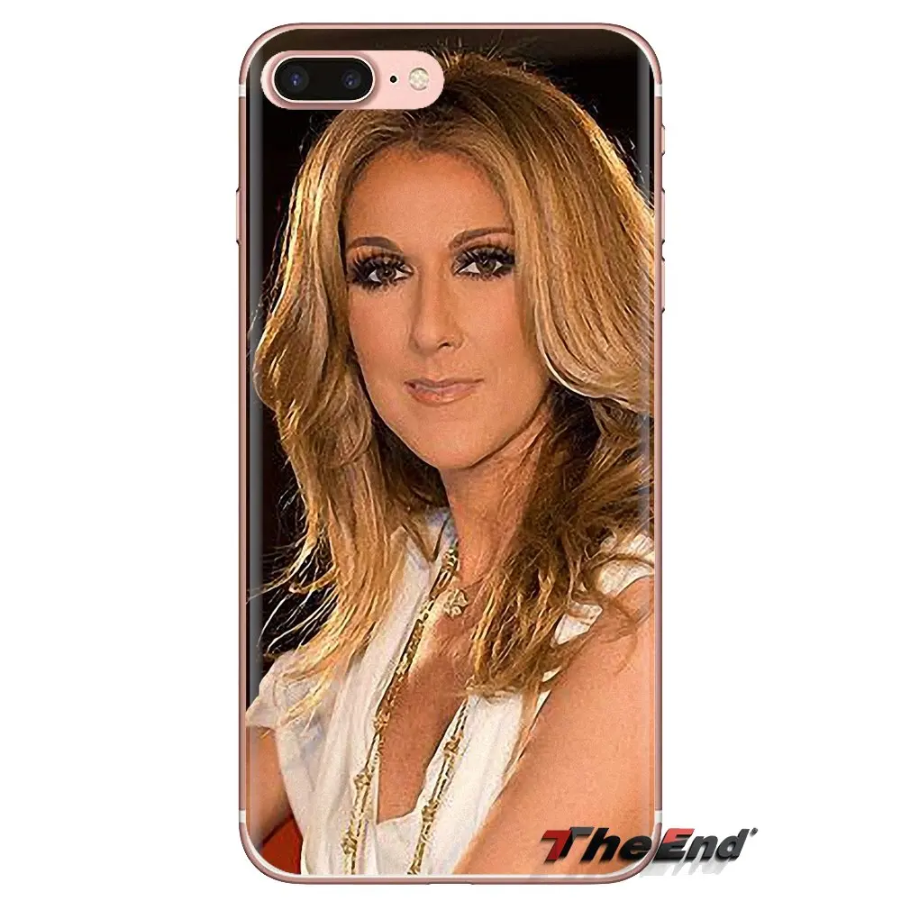 Прозрачный чехол из ТПУ для Samsung Galaxy S3 S4 S5 Mini S6 S7 Edge S8 S9 S10 Plus Note 3 4 5 8 9 Canada Singer Celine Dion