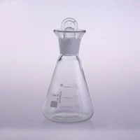 1000ml bell mouth flask borosilicate glass conical with stopper for laboratory
