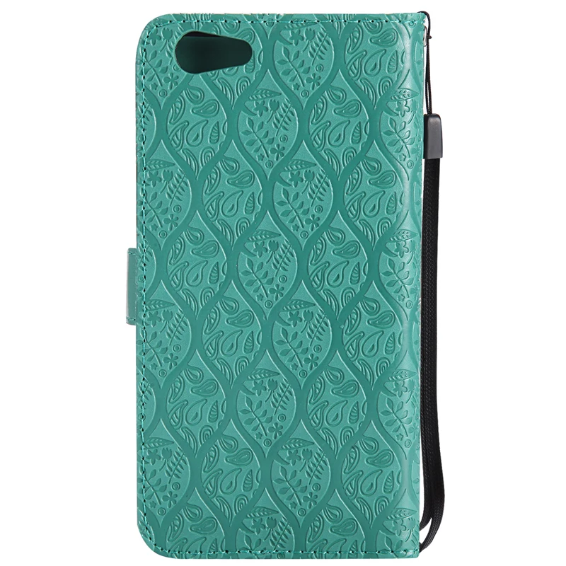 PU Leather Flip Wallet Embossed Vine Soft Phone Silicone Case Cover Shell Coque Fundas for OPPO R9S R10 R11 A39 A57 A59 F1S | Мобильные