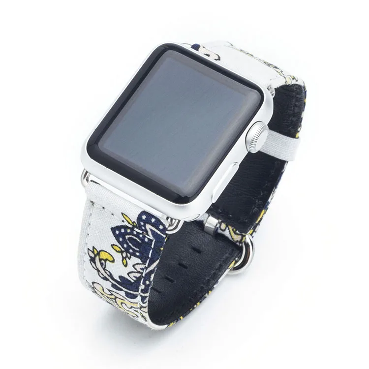 Холщовый ремешок для apple watch Band 42 мм 38 мм apple watch 4 3 iwatch band 44 мм 40 мм браслет часы Correa ремешок аксессуары
