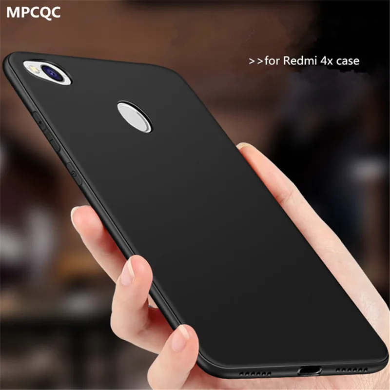 MPCQC Ультратонкий Мягкий чехол из ТПУ для xiaomi redmi 4 note 4X4 pro матовый защитный a 5 shell full