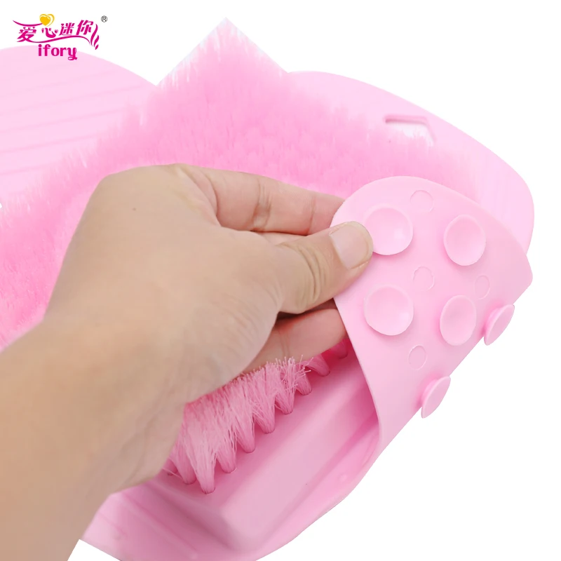 

Ifory Foot Cleaning Massage Brush Remove Feet Dead Skin Spa Shower Scrub Brushes Exfoliating Clean Bathroom Multi-function Brush
