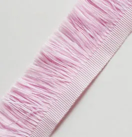 pink 2 ярда 3,5 см полиэстер бахрома отделка розовый кисточкой Кружева Швейные аксессуары для DIY винтаж отделка кисточкой тесьма кружева - Цвет: pink