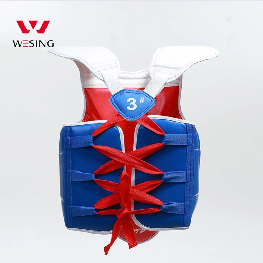 Wesing WTF таэквондо защита для груди Пена Защита тела тхэквондо|taekwondo chest guard|taekwondo