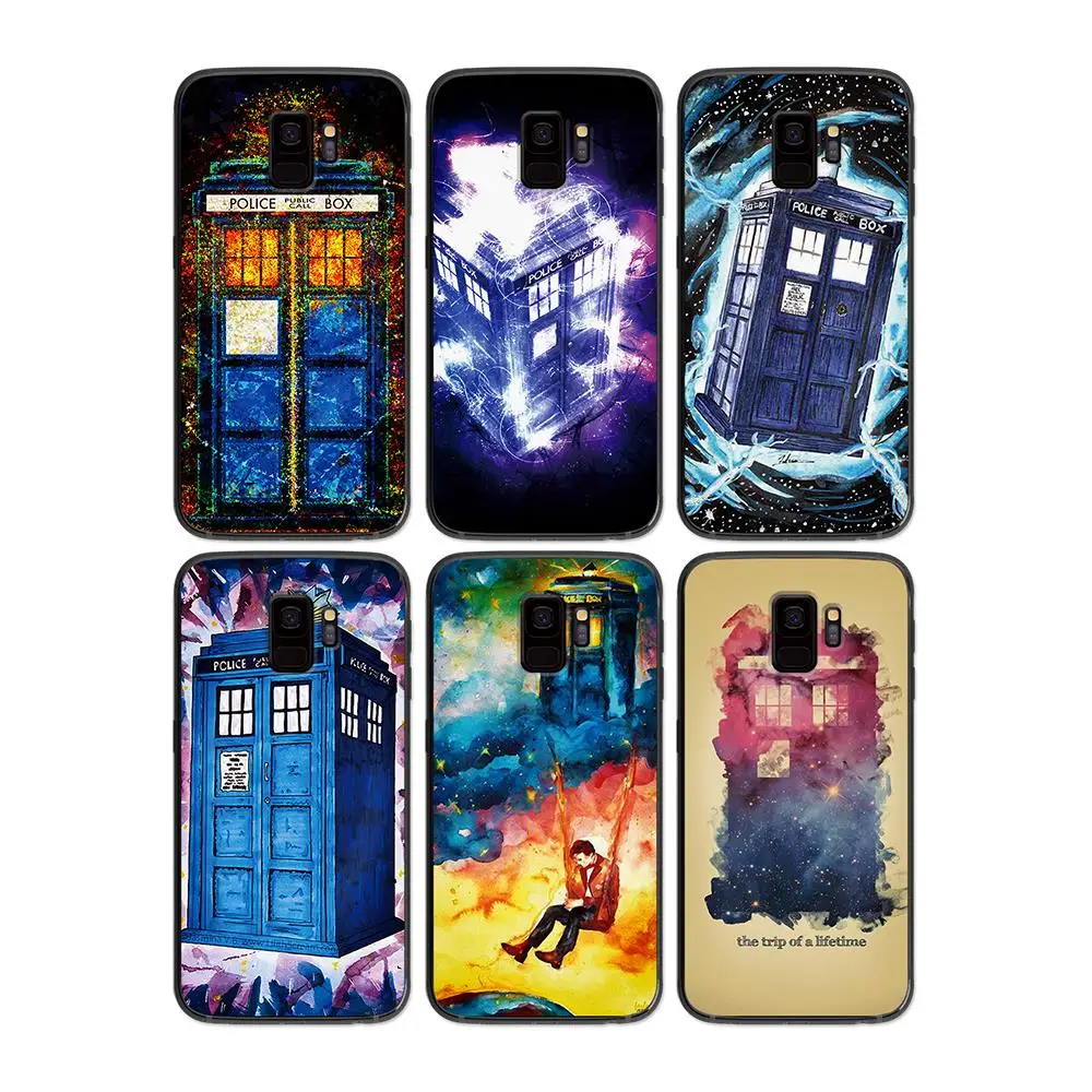 Doctor who tardis чехол для Samsung Galaxy S6 S7 S8 S9 S10e Plus Note 8 9 | Мобильные телефоны и аксессуары