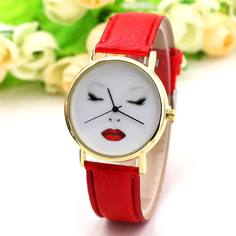 2019 простые Стильные кварцевые женские часы унисекс кожаные аналоговые наручные