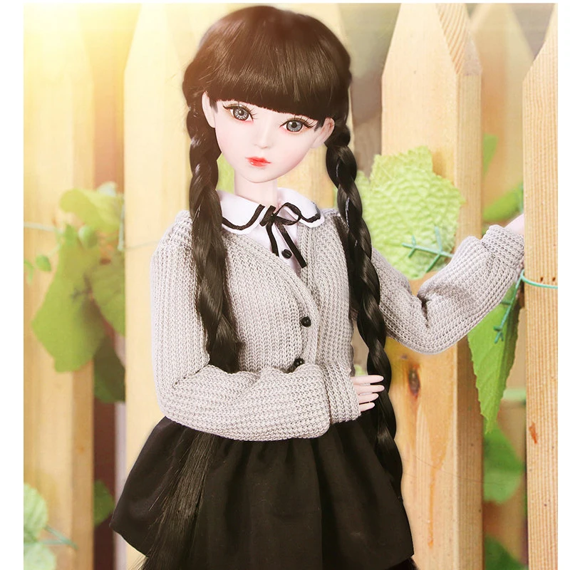 Оригинальная ручная работа 1/3 Bjd кукла полный комплект большой 60 см Модная