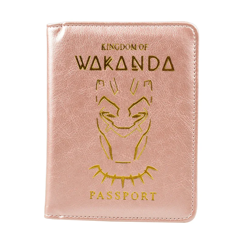 DIKEDAKU бренд Wakanda Обложка для паспорта путешествий женщин из мягкой искусственной