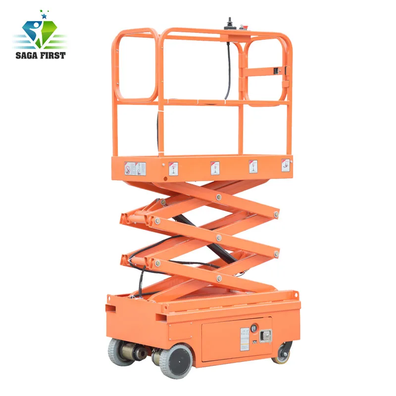

Hot Full Electric Self-Propelled Mini Scissor Lift