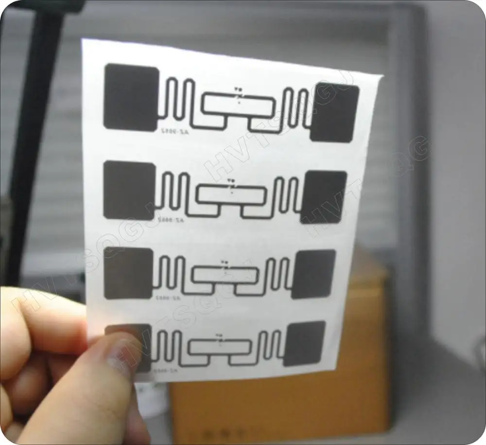 Uhf alien 9662 чип влажная инкрустация gen2 пассивная записываемая rfid Метка