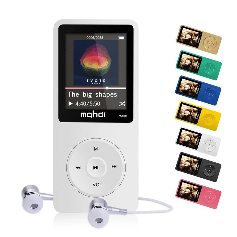 HiFi MP3 плеер 8 Гб Встроенный динамик с fm радио диктофон электронная книга спорт