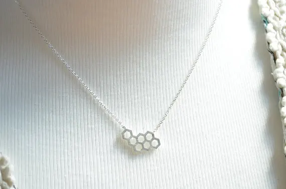 Цепочка с подвеской в виде пчелиного улья|fashion necklace|necklace fashionnecklace cute |