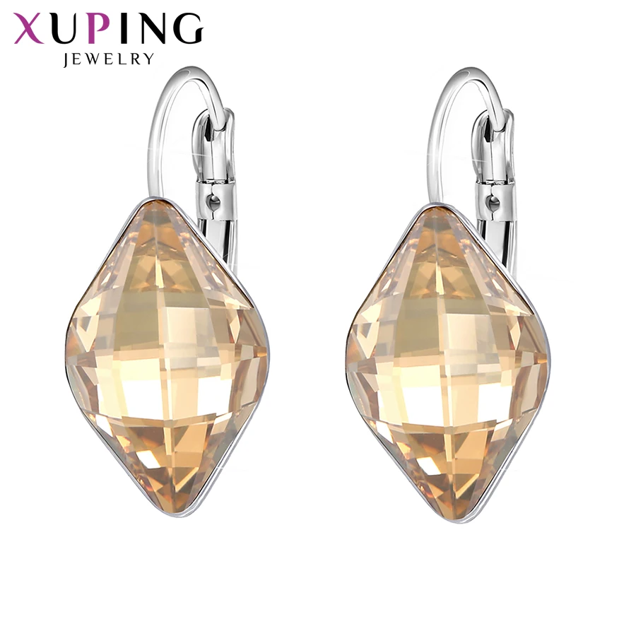 Xuping блестящие висячие серьги с кристаллами от Swarovski Ретро амулеты стили ювелирные изделия День бокса модные подарки для женщин S149-20520