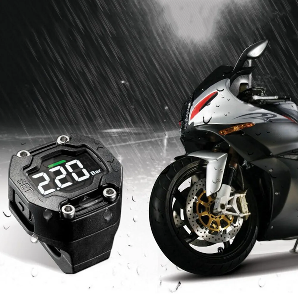 Система контроля давления в шинах с водонепроницаемым датчиком и беспроводным