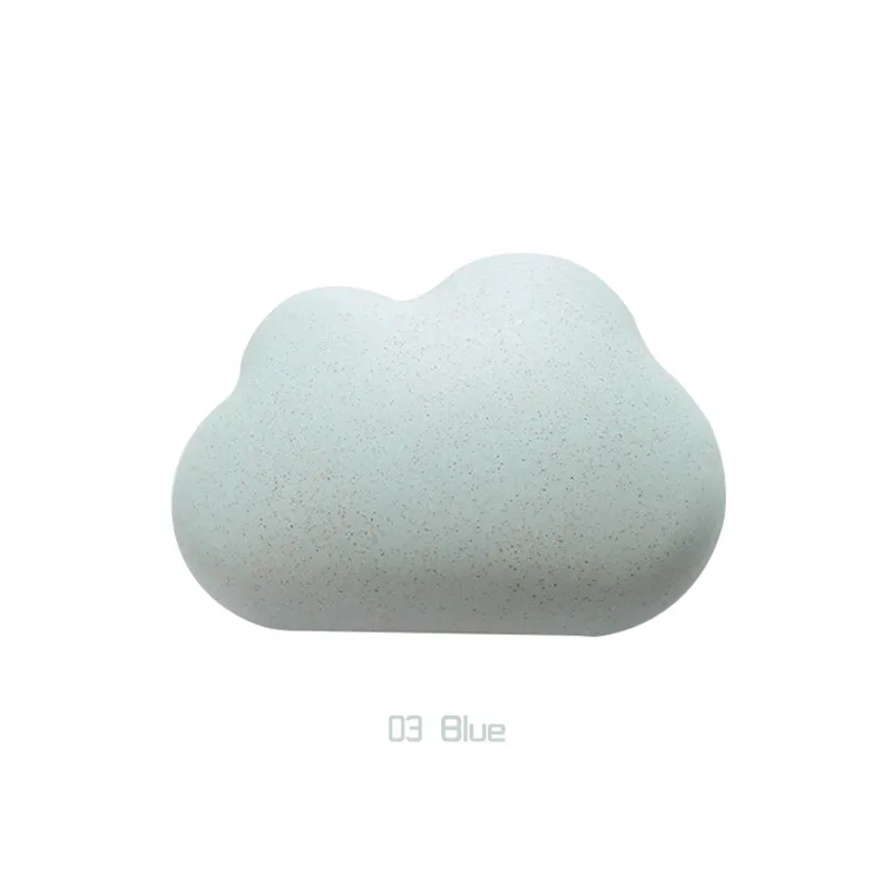 Blue Симпатичные облака форма холодильник свежий воздух коробка очиститель уголь дезодорант поглотитель освежитель устраняет запахи запах 3 цвета - Цвет: Blue