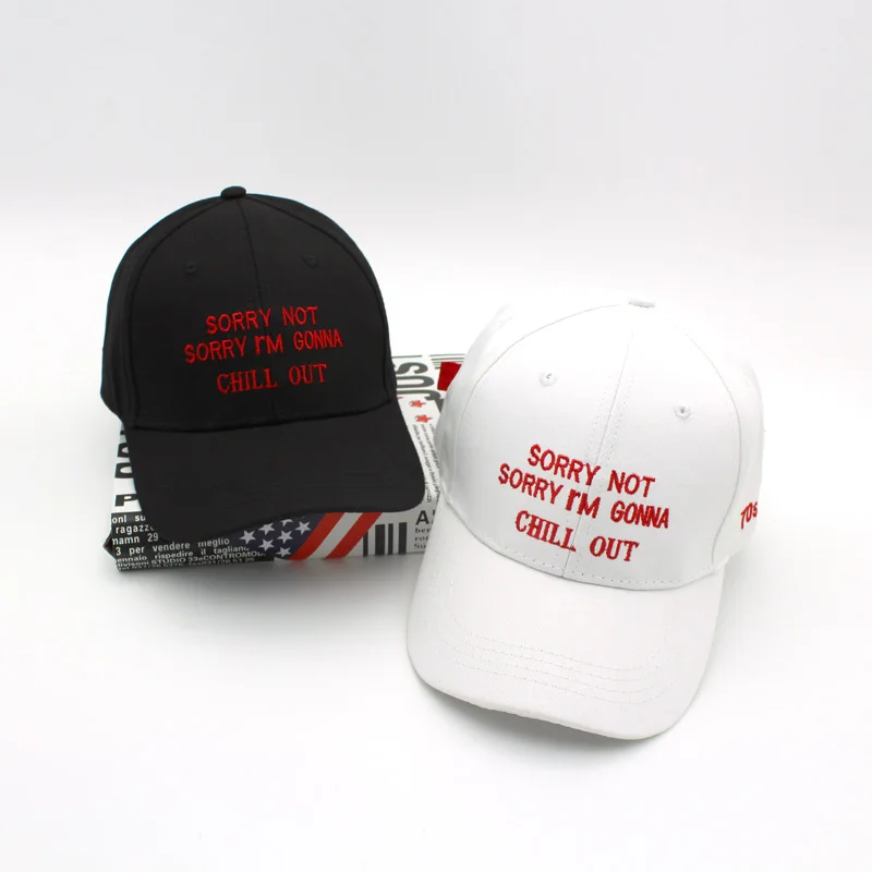 Вышитая хлопковая черная кепка для бейсбола твердая белая Casquette Dad Шапка женщин