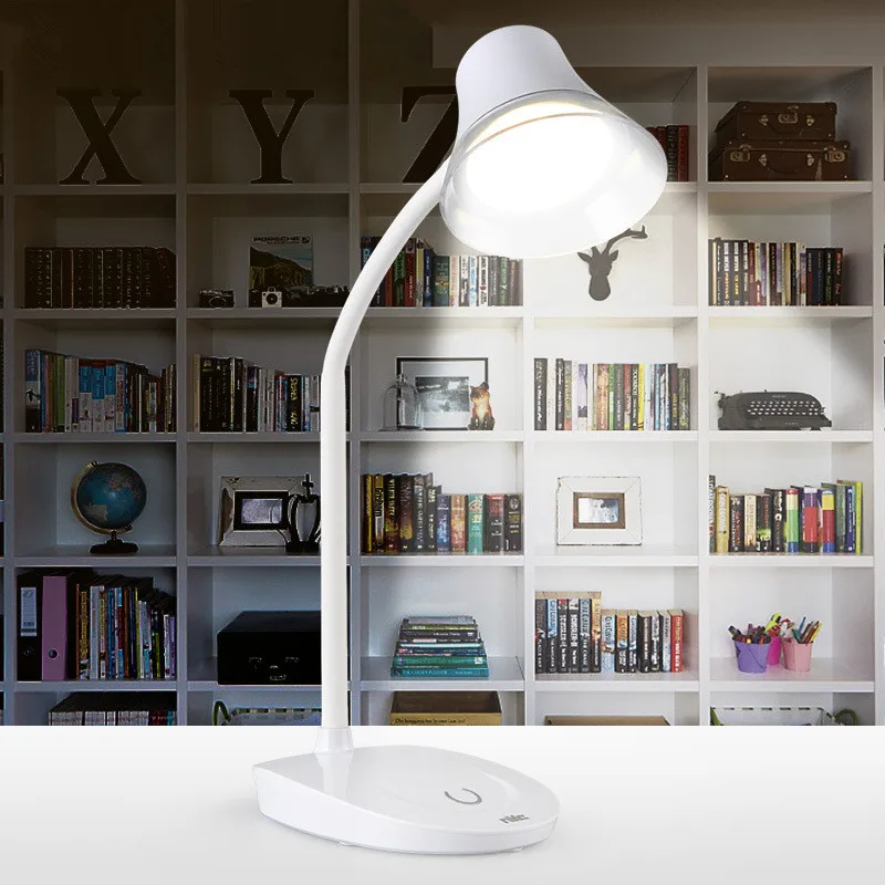 Led Desk Lamp Lighting Eye Protection Table Simple Touch Three-speed Dimming Office Learning Reading | Лампы и освещение