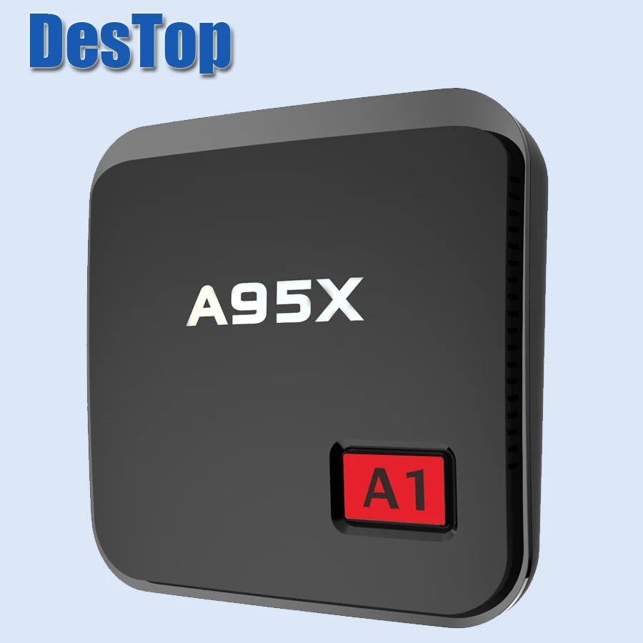 5 шт. A95X A1 ТВ-приставка Amlogic S905X четырехъядерный Cortex-A53 Android 6 0 4K с двумя портами USB 2 HD