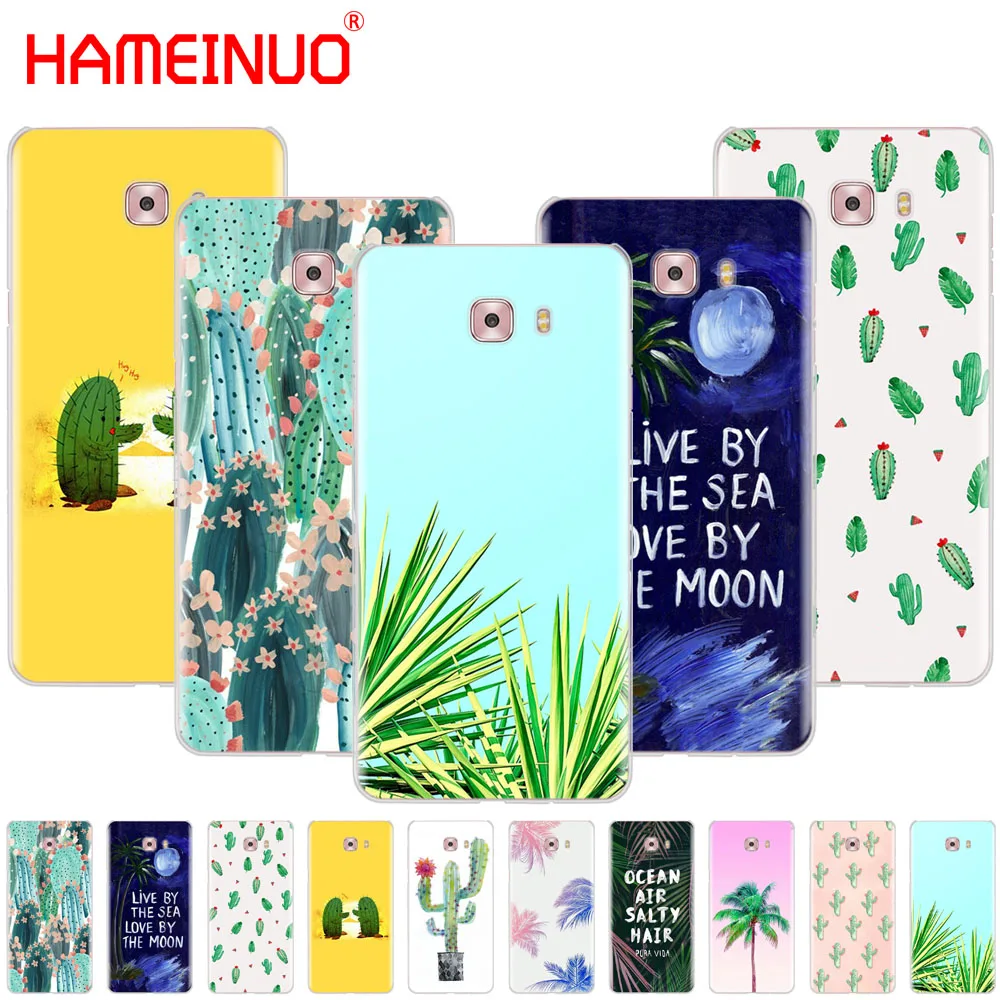 Чехол HAMEINUO Panda Pour роскошный чехол С КАКТУСОМ для телефона Samsung Galaxy C5 C7 C8 C9 C10 J2 PRO