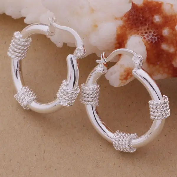 AE264 популярные серьги из стерлингового серебра модные украшения руль/celakvsa aonajfua