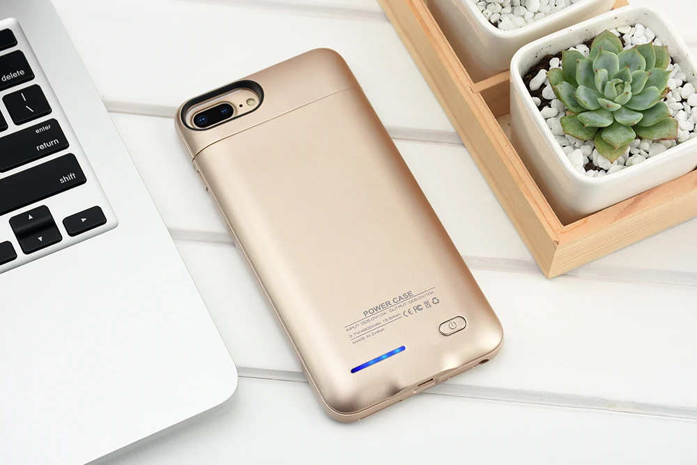Чехол для аккумулятора для iphone 6 6s Plus, чехол для питания 4200 мА/ч, чехол для зарядного устройства для iphone 7, 8 Plus, чехол для зарядки аккумулятора s