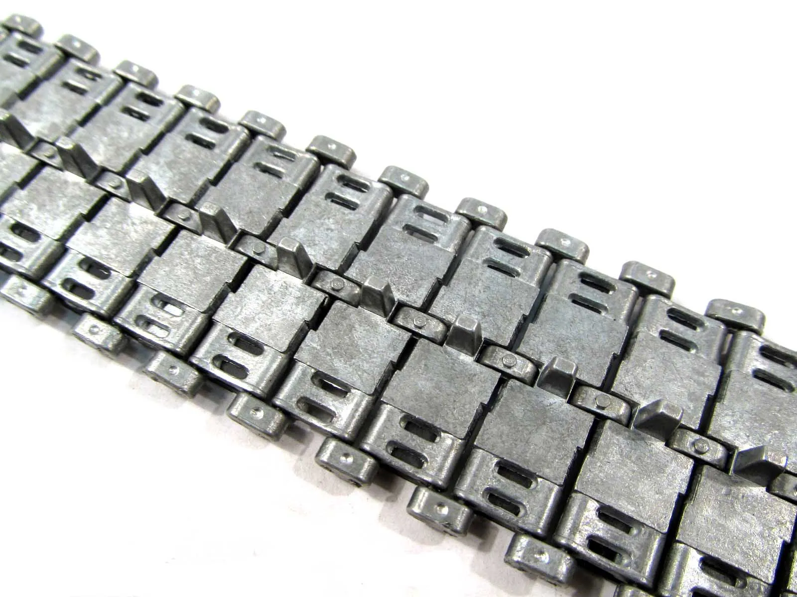 Mato 1/16 Henglong Leopard 2 A6 Metal Tracks With Rubber Pads MT157 TH00862 | Игрушки и хобби