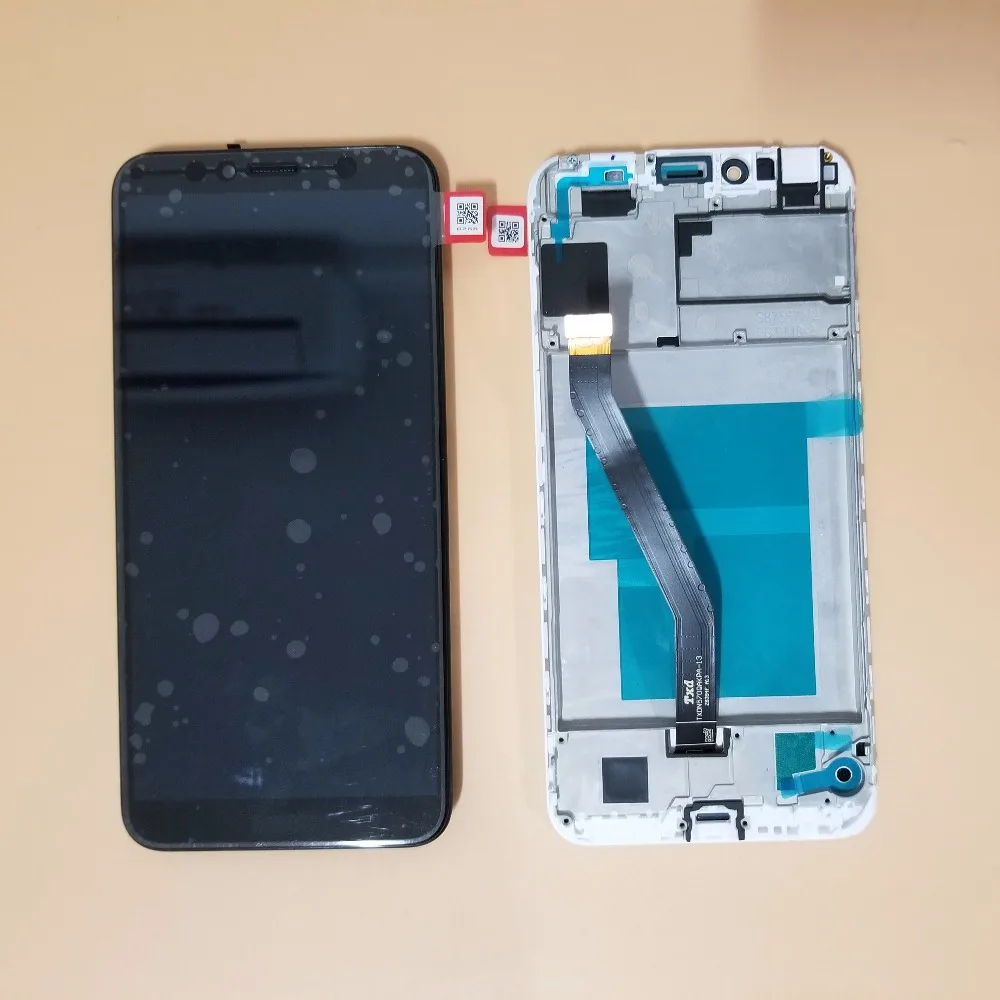 С рамкой 5,7 '' для huawei Honor 7A Pro AUM-L29 lcd Dsplay кодирующий преобразователь сенсорного экрана в сборе для Honor 7C AUM-L41 ЖК-дисплей