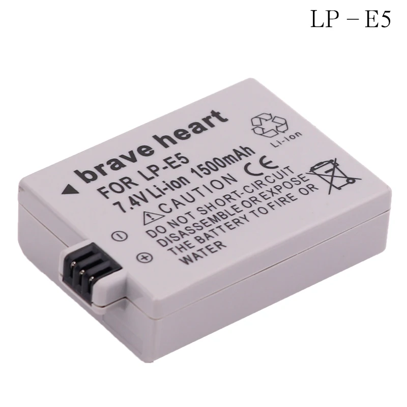 Горячая ЖК-дисплей USB зарядное устройство+ 2x LP-E5 Камера Батарея LP E5 LPE5 Аккумуляторы для Canon EOS 450D 500D 1000D поцелуй X2 X3 F Rebel XS XSi T1i