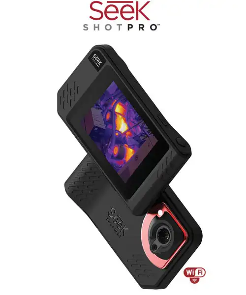 Seek термальный снимок/SHOT PRO Imaging camera инфракрасная imager ночное видение фото/видео/большой сенсорный экран/206x156 или 320x140/Wifi - Цвет: SHOT PRO