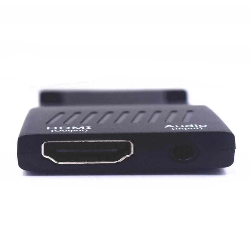 Адаптер VGA HDMI 1080 P конвертер микро интерфейс папа мама с AUX аудио портом для