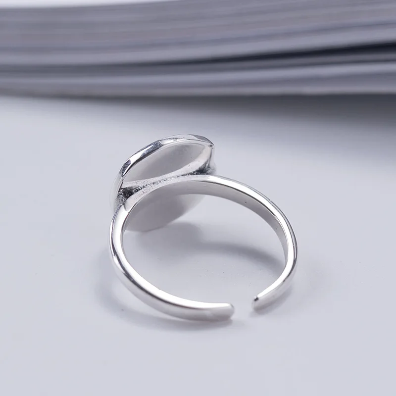 Женское серебряное кольцо в виде портрета камеи из серебра 925 пробы|Кольца| |