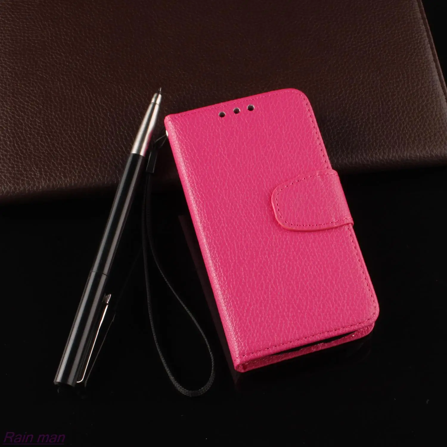 Флип-чехол для телефона для samsung Galaxy S3 Mini i8190, чехол, кобура для обнаружения падения, держатель для денег, фоторамка+ 1 пленка+ 1 ремешок