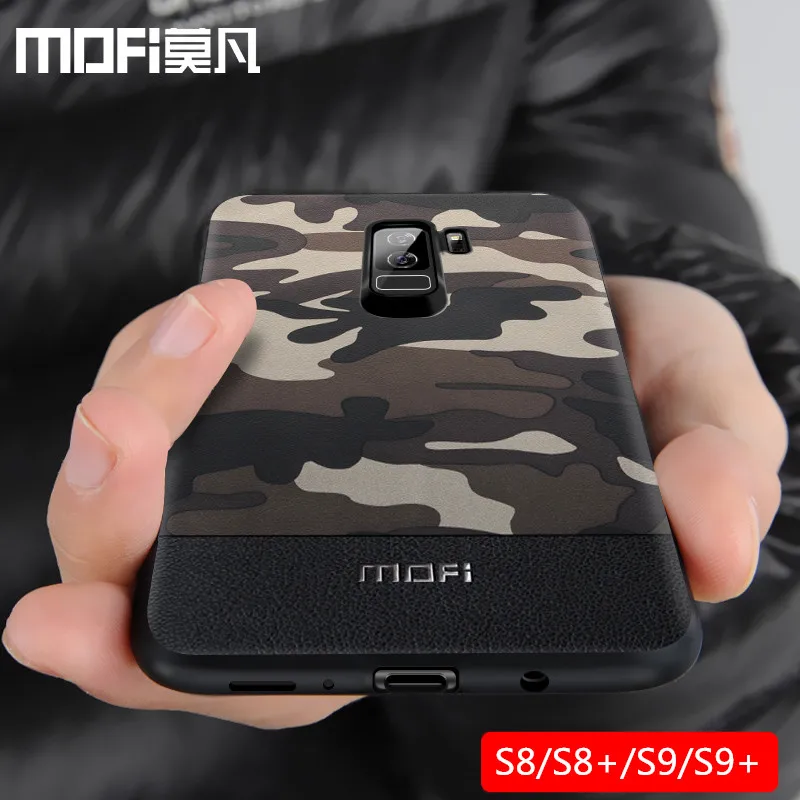MOFi S9+ чехол для samsung S9 Plus задняя крышка Камуфляжный узор противоударный чехол для galaxy s8 s8+ чехол