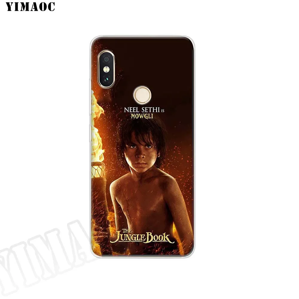 YIMAOC The Jungle Book Mowgli Soft Silicone Case for POCOPHONE F1 Xiaomi Redmi Note 6 7 Pro 6A Mi 8 Lite TPU Cover |
