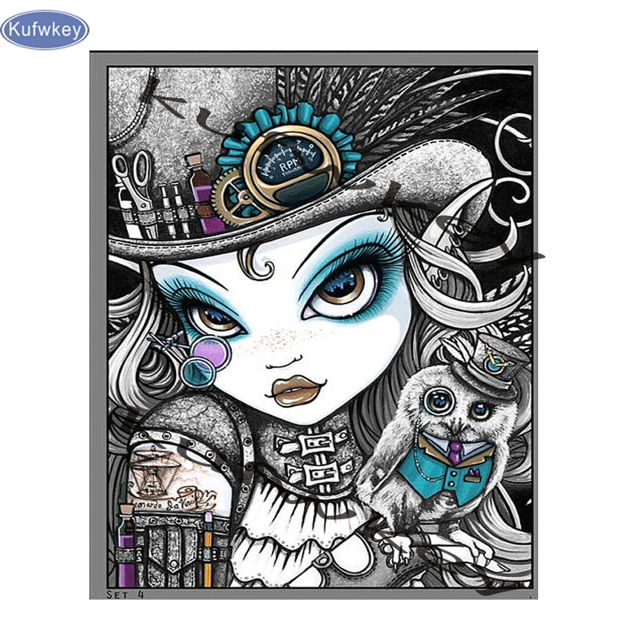 Полноразмерная 5D картина из страз &quotсделай сам&quot на стену алмазная вышивка