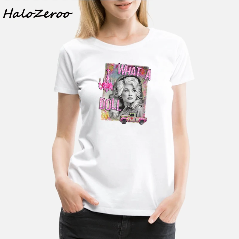 Футболка Dolly Parton What A Doll T Shitt Rusty Винтаж грузовик люстра Цыганская футболка Хиппи