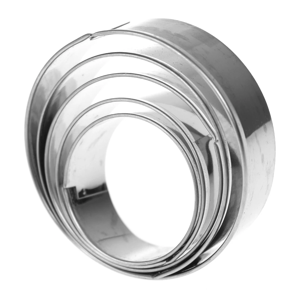 Нержавеющая сталь 20 шт./компл. печенья фрезы круглые звезды сердце цветы Форма