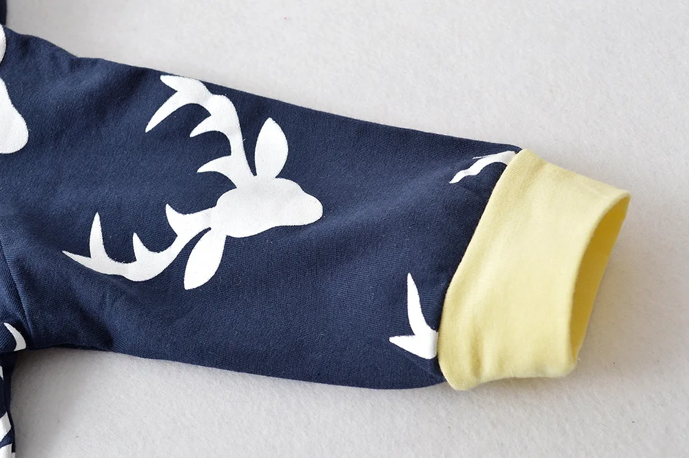 Весенний комплект из 2 предметов Одежда для новорожденных мальчиков и девочек