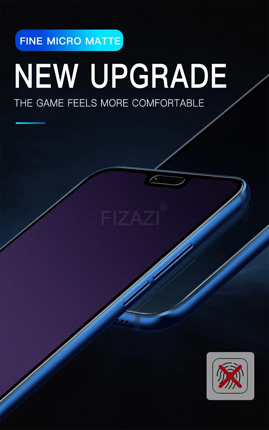 Полное покрытие матовое закаленное стекло для huawei P20 Pro P30 Lite mate 20 20X Nova 3 3i защита экрана от синего излучения светильник