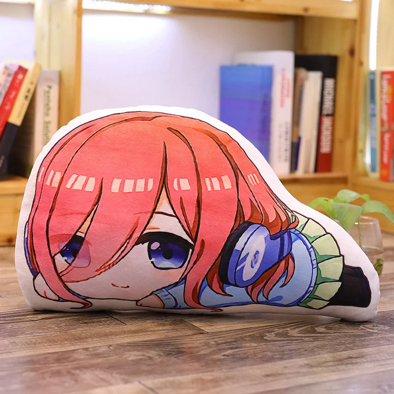 Аниме Go-Toubun no Hanayome The Quintuplets Nakano Ichika Miku Косплей плюшевые подушки мягкие игрушки мультфильм подарок