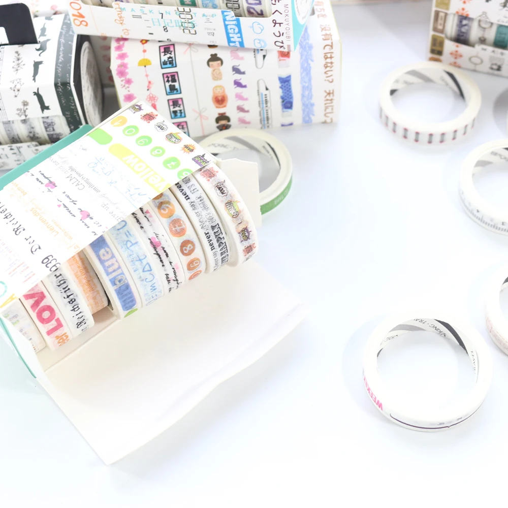 Domikee милые декоративные школьные малярные ленты для дневника студенческие