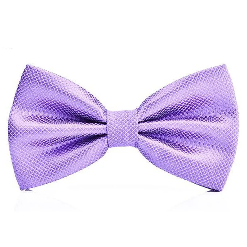 Мужской жакет галстук-бабочка Для женщин клетчатый Bowties Свадебные Галстуки для смокингов бабочка - Цвет: 11 light purple