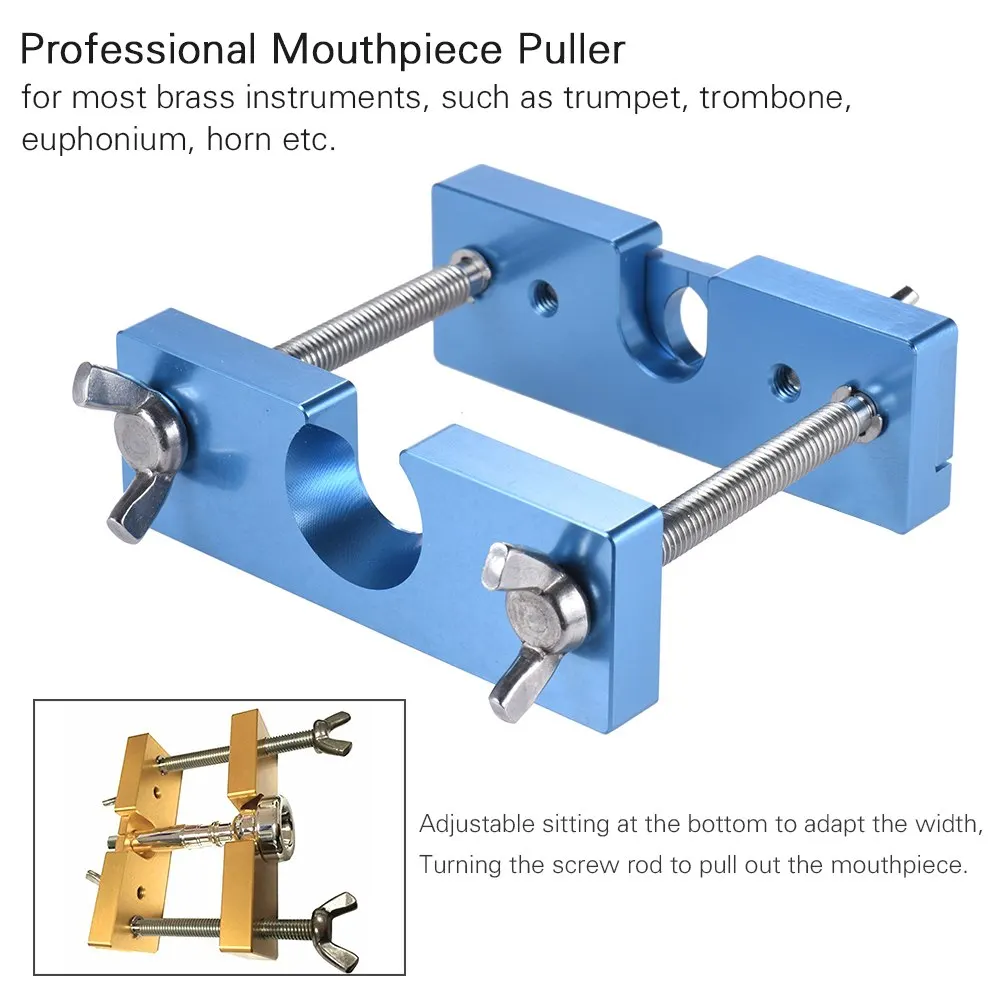 Профессиональный Регулируемый Съемник мундштука инструмент для снятия латунной