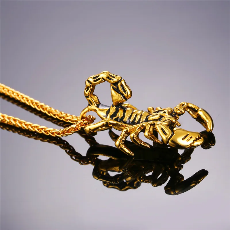 Collare винтажная аниме подвеска золотого цвета из нержавеющей стали оптовая