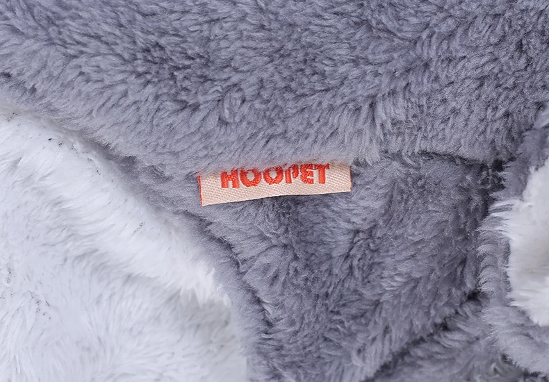 Hoopet одежда для домашних животных, котов Толстовка домашние тапочки из хлопка, с милым зайцем; Стиль Костюмы собака пальто две ноги домашний костюм