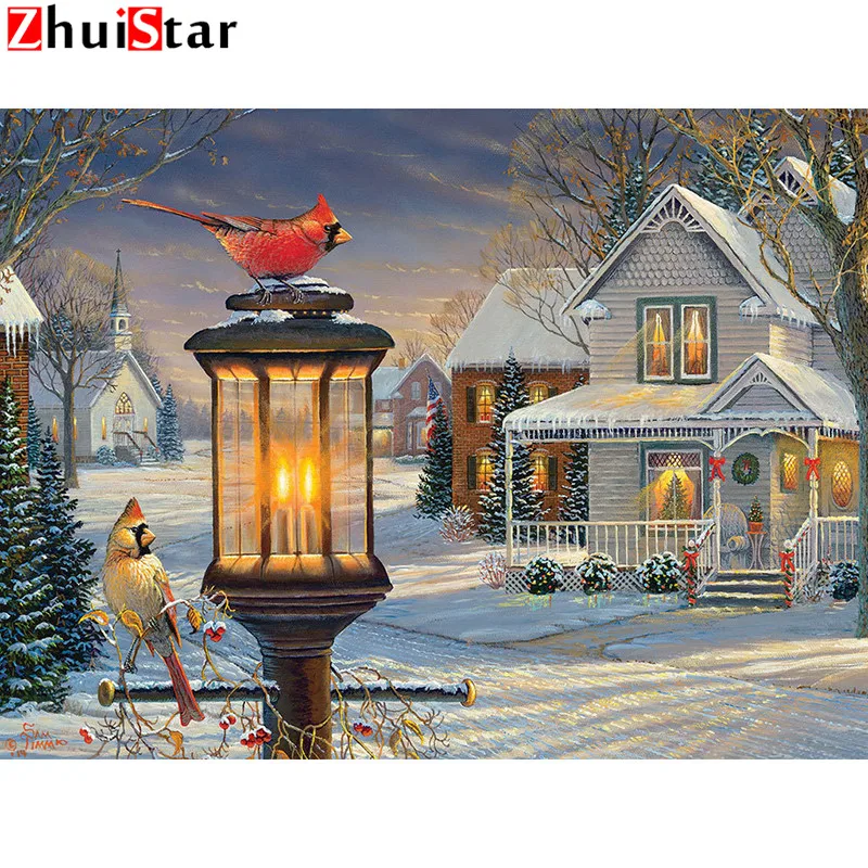 Алмазная 5D картина Zhui Star с полными квадратными стразами &quotсделай сам&quot