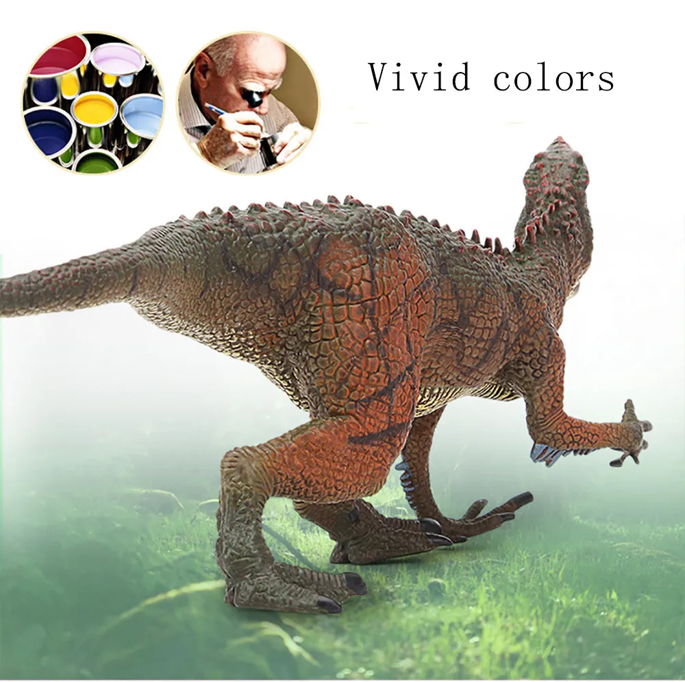 Модель динозавра игрушки разноцветные Развивающие для детей Акула зуб дракон