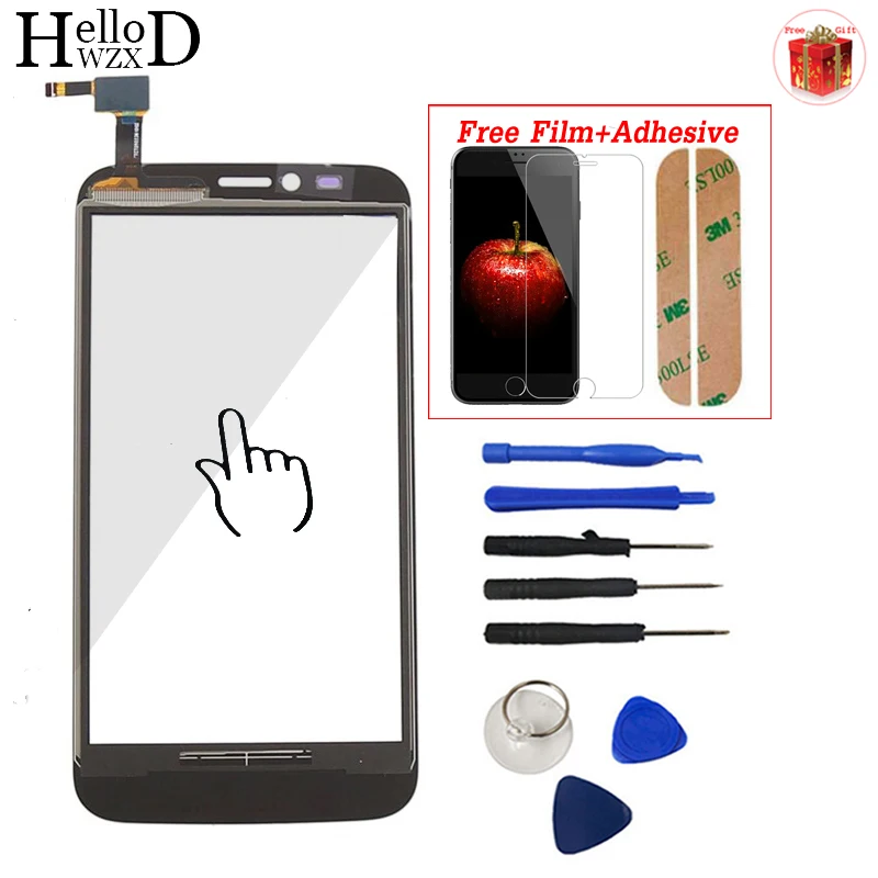 Мобильный сенсорный экран для Huawei Ascend y625 Y 625 емкостный датчик объектива дигитайзер панель Бесплатный клей+ протектор экрана